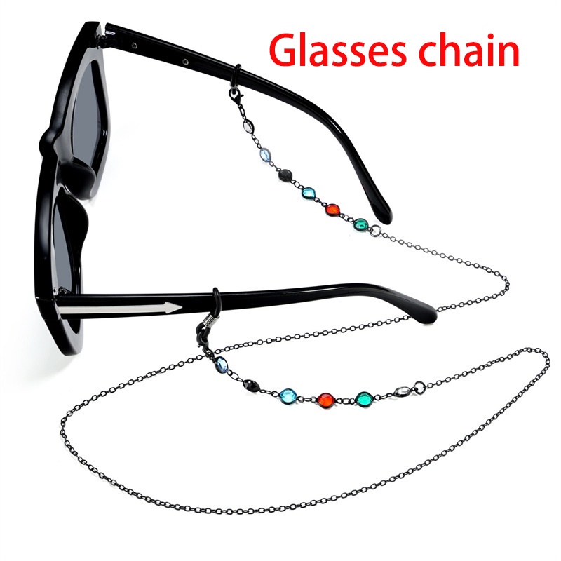Fashion glasses chain Mask chain Mask rope Eyeglasses rope Metal ...