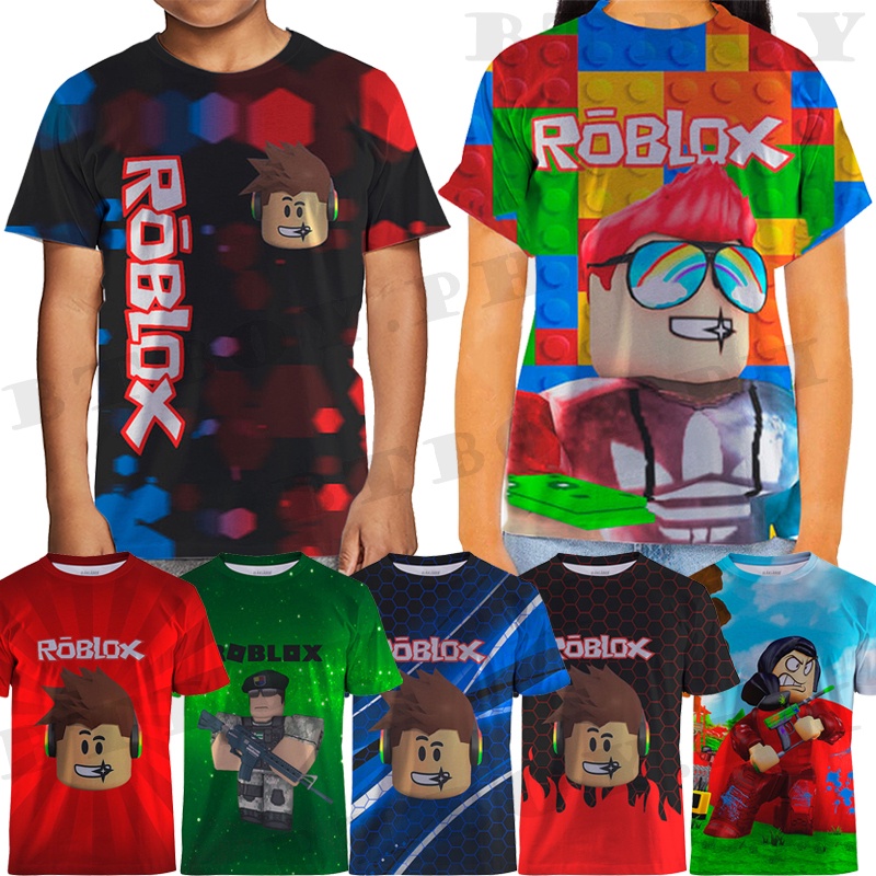 2-12 years old and Teen size Muscle Tee trends fashion Shirt Unisex Graphic  Tees Roblox