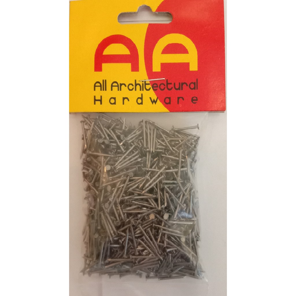 AA Pin Nail 100 grams ; 1/2 inch and 3/4 inch | Shopee Philippines