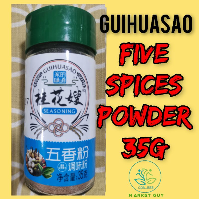 Guihuasao Five Spice or Ngo Hiong Powder 35g | Shopee Philippines