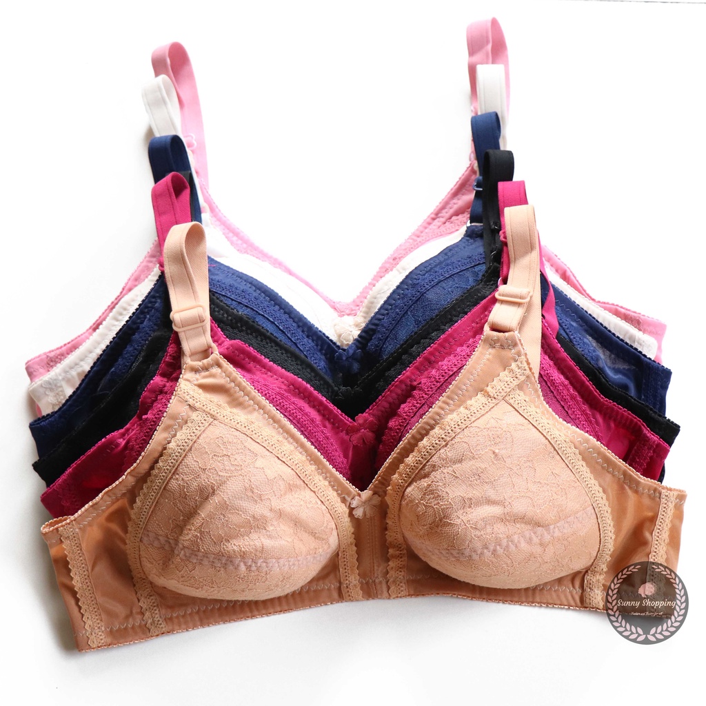 Summertime Cup B Non wire No Padding No Foam Mommy bra Size: 36-44