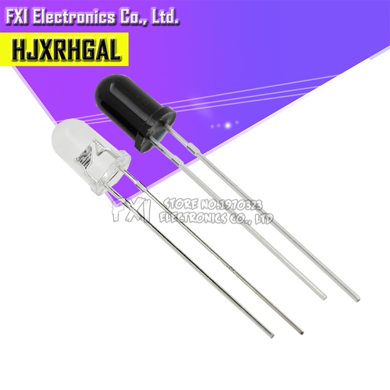 10pcs 5pairs 5mm 940nm Leds 5pcs Infrared Emitter And 5pcs Ir Receiver