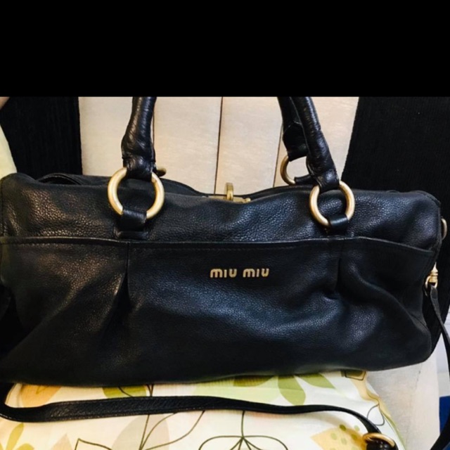 Preloved Miu Miu two-way sling bag