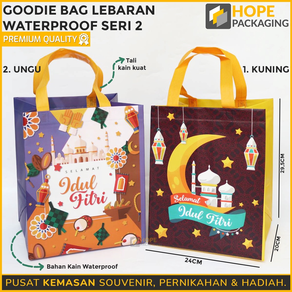 Goodie Bag Waterproof Eid Edition/Eid Al-Fitr Gift Bag Hampers Cookies ...