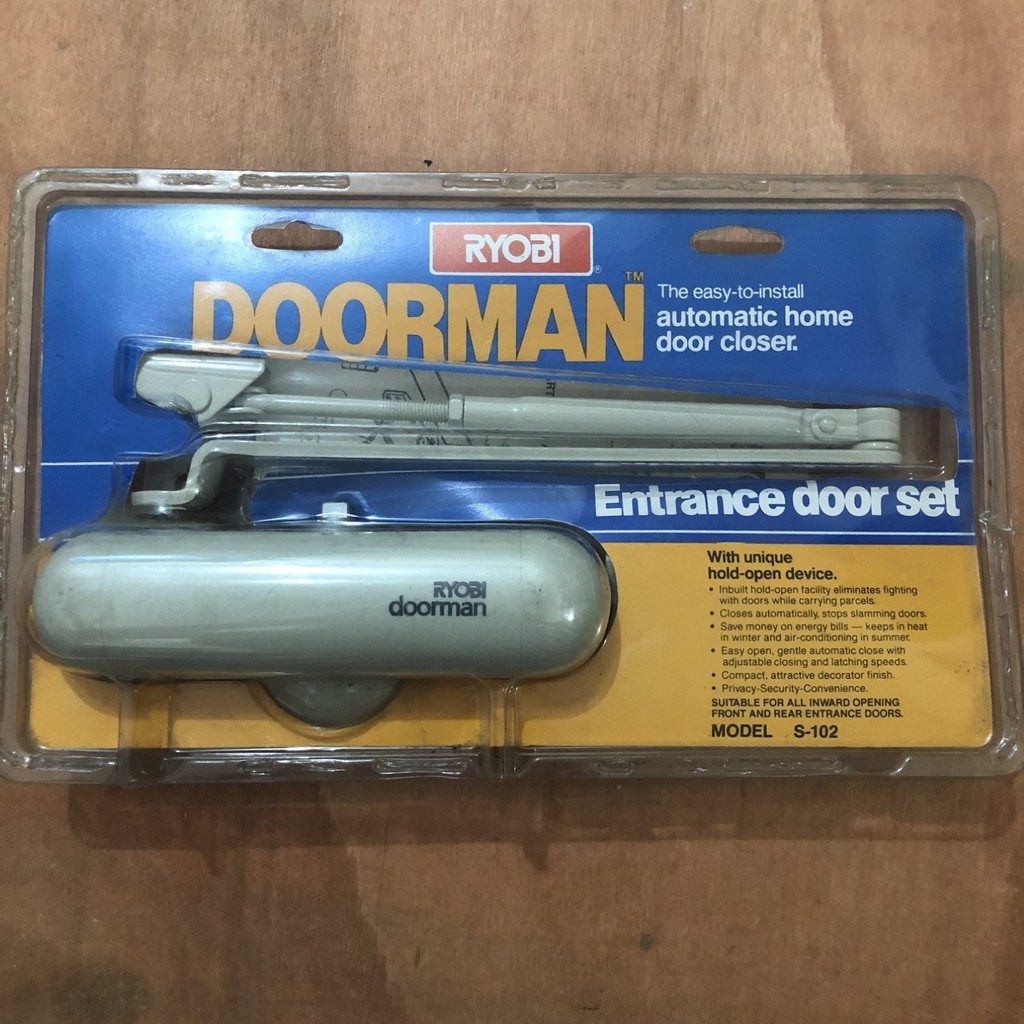 RYOBI Doorman Door Closer Arm Type WHITE Shopee Philippines
