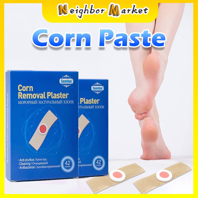 Medical Corn Plaster Foot Removal Warts Thorn Detox Patches Feet Care ...