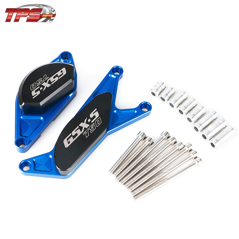 moto& For Suzuki GSXS 750 Engine Guard Protector Motor Crash Pads Frame Sliders Set GSX S750