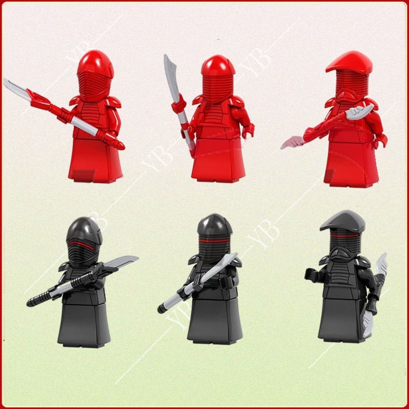 Star Wars Series Guards Assembled Minifigures star wars nano technic ...