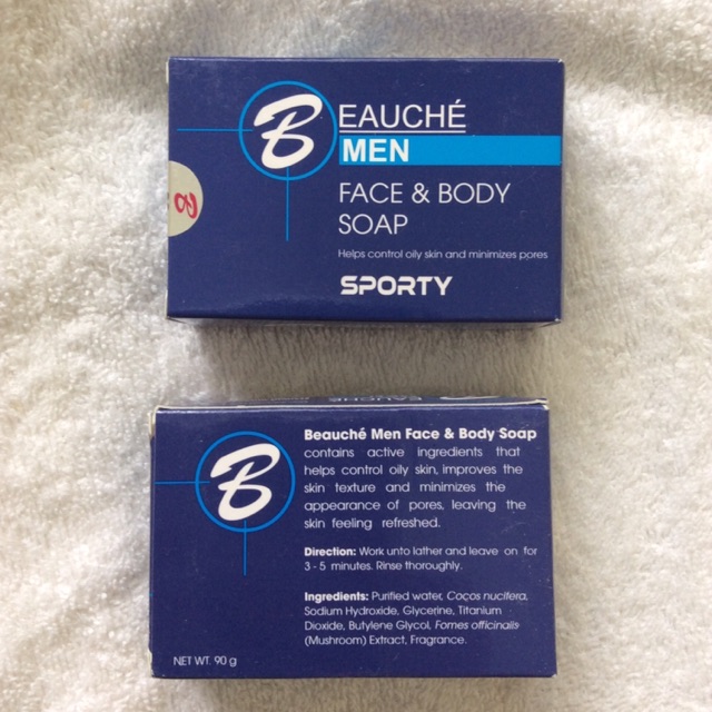 Beauche Men Soap (Face and Body) Shopee Philippines