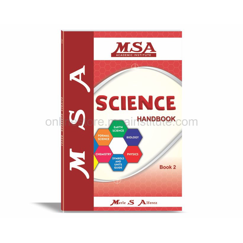 MSA Science Handbook Book 2 (Merle S Alferez) | Shopee Philippines