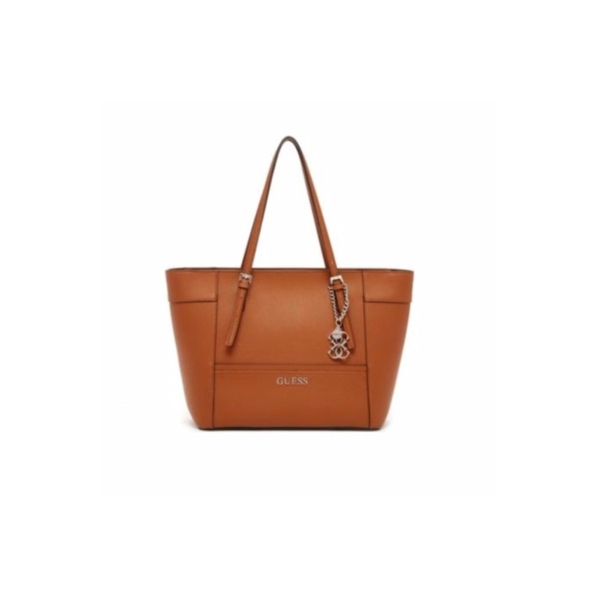 Guess Delaney Tote Bag Large Brown Shopee Philippines