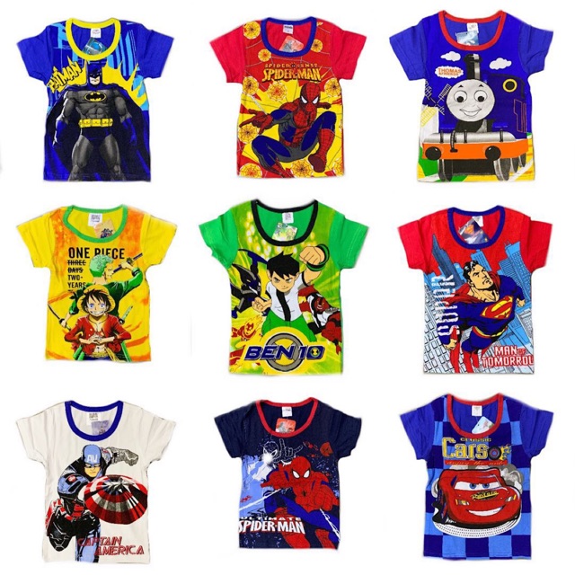 character t shirts for toddlers