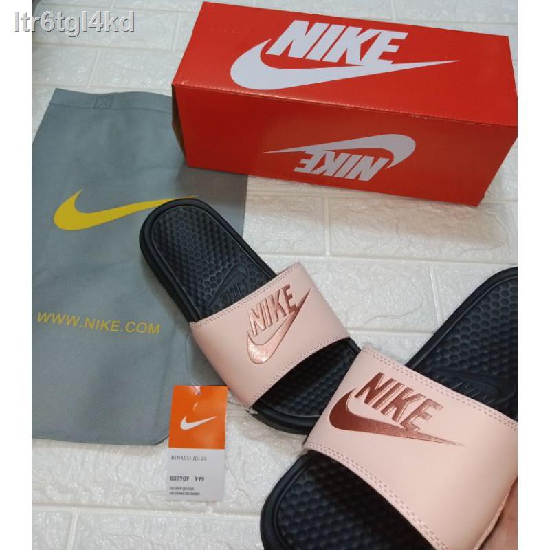 Nike benassi jdi online slides pink