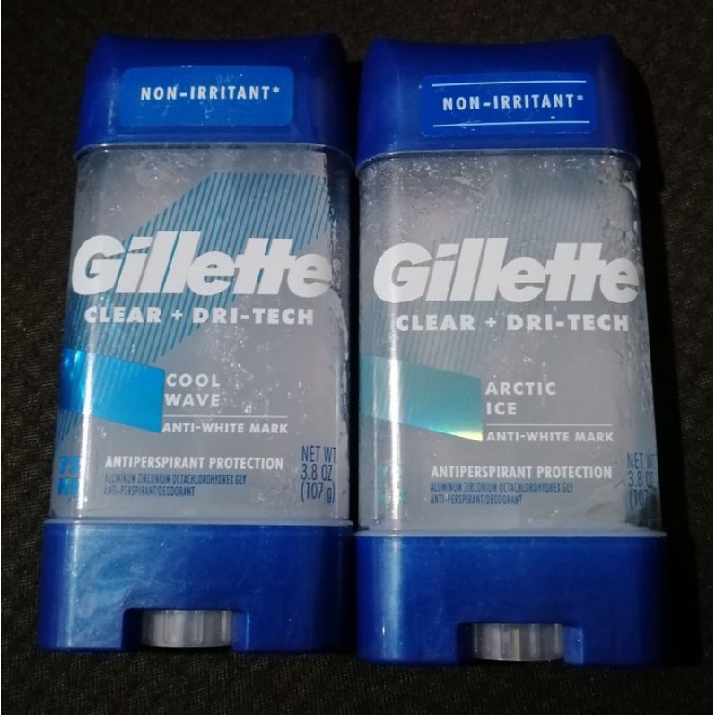 Gillette Clear Gel Men’s Antiperspirant Deodorant 107g Shopee Philippines
