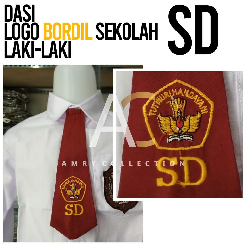 Rubber Elementary School Tie For Boys/Girls (SD Uniform) (School ...