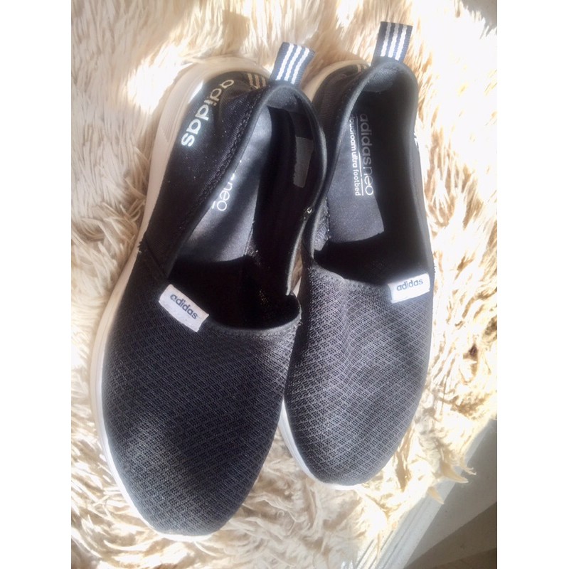 Adidas neo shop slip on black