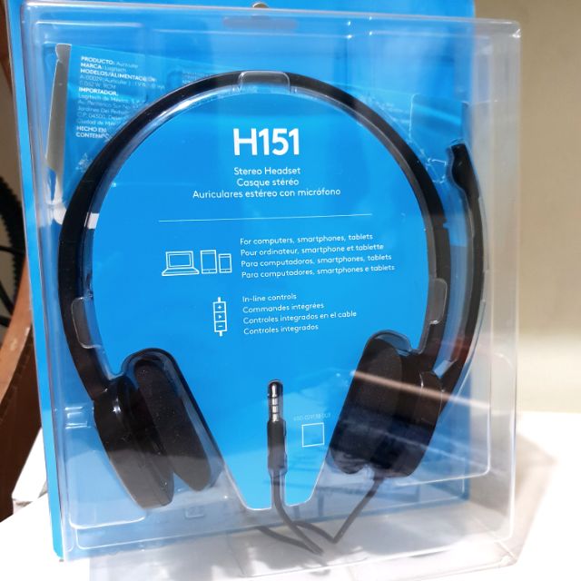 H151 stereo Headset. Logitech stereo Headset h151 (981-000589). Logitech stereo Headset h151. Компьютерная гарнитура Logitech stereo Headset h151.