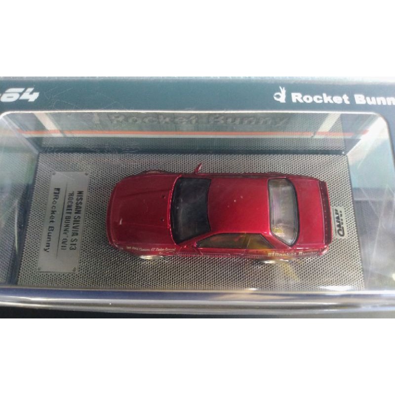 INNO64 NISSAN SILVIA S13 RED ROCKET BUNNY V1 | Shopee Philippines