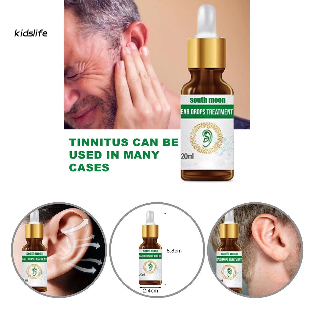 KidslifeNatural Tinnitus Ear Drops Tinnitus and Deafness Drops Improve