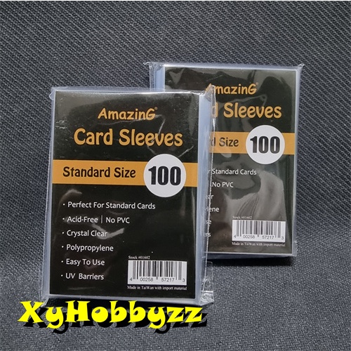 card sleeves for lorcana Trading Card Sleeves R-11 100 pcs.- – DAISO main image 1