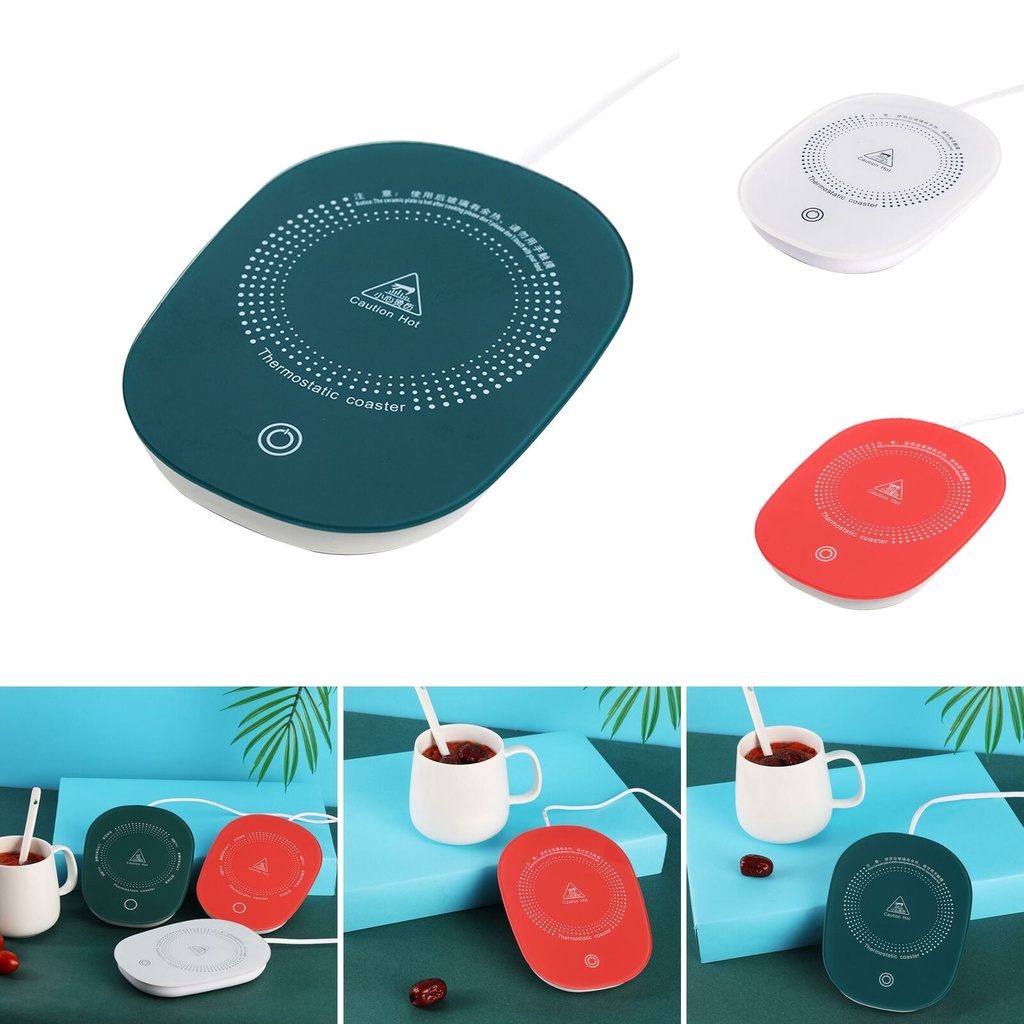 Smart USB Mug Warmer Heater Coaster 55 Celsius Heat Office Coffee Cup
