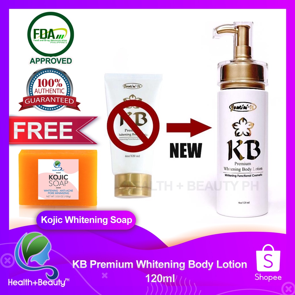 KB Premium Whitening Lotion 120ml SPF30 (Made in Korea) Shopee
