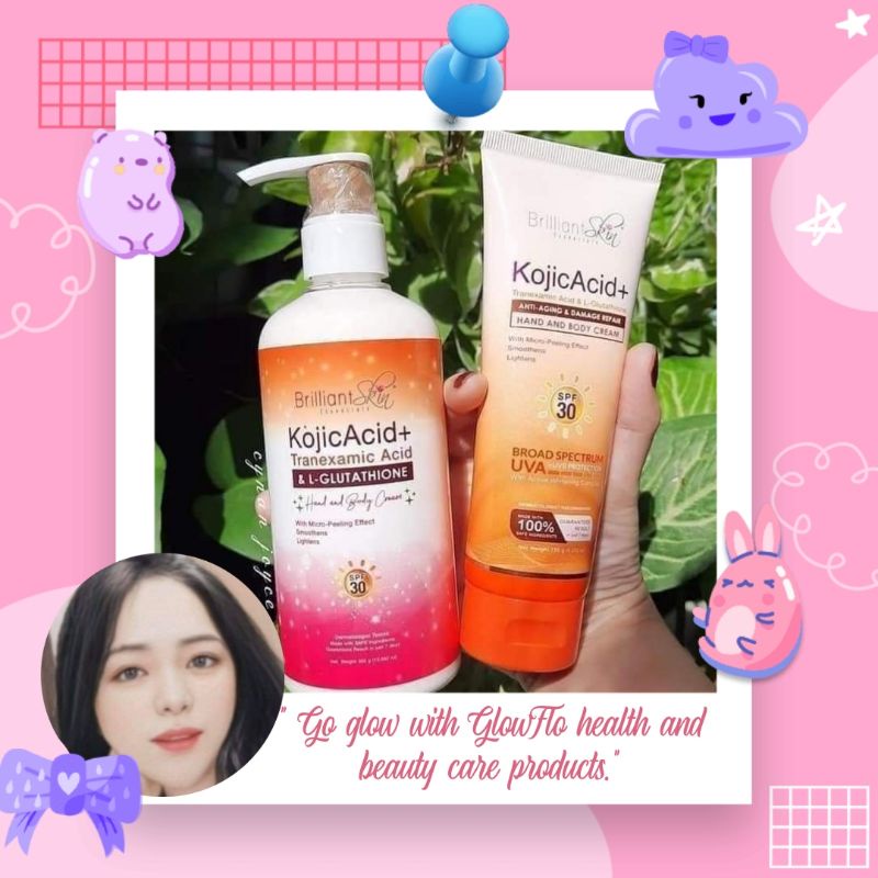 Brilliant Kojic Tranexamic Acid Lotion 120g300ml Shopee Philippines