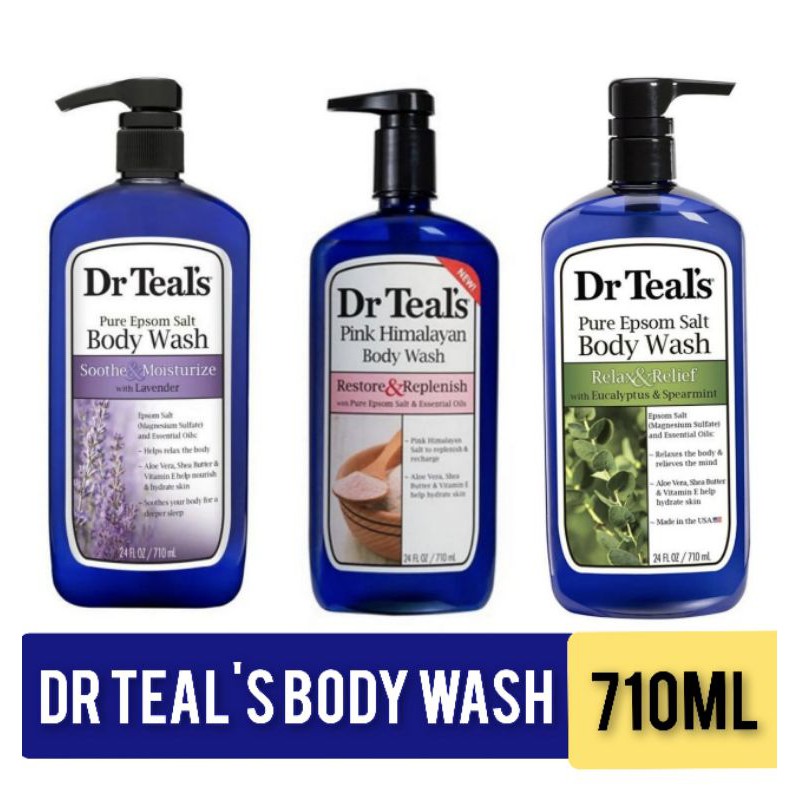 Authentic Dr Teal's Body Wash 710ml Shopee Philippines