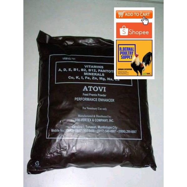 ATOVI 1Kilo Feed Premix Powder | Shopee Philippines