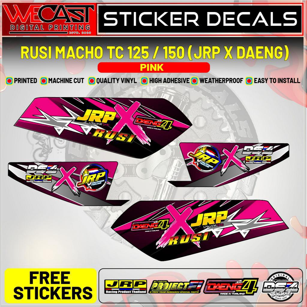 Rusi Macho Tc 150 And 125 Jrp X Daeng Shopee Philippines