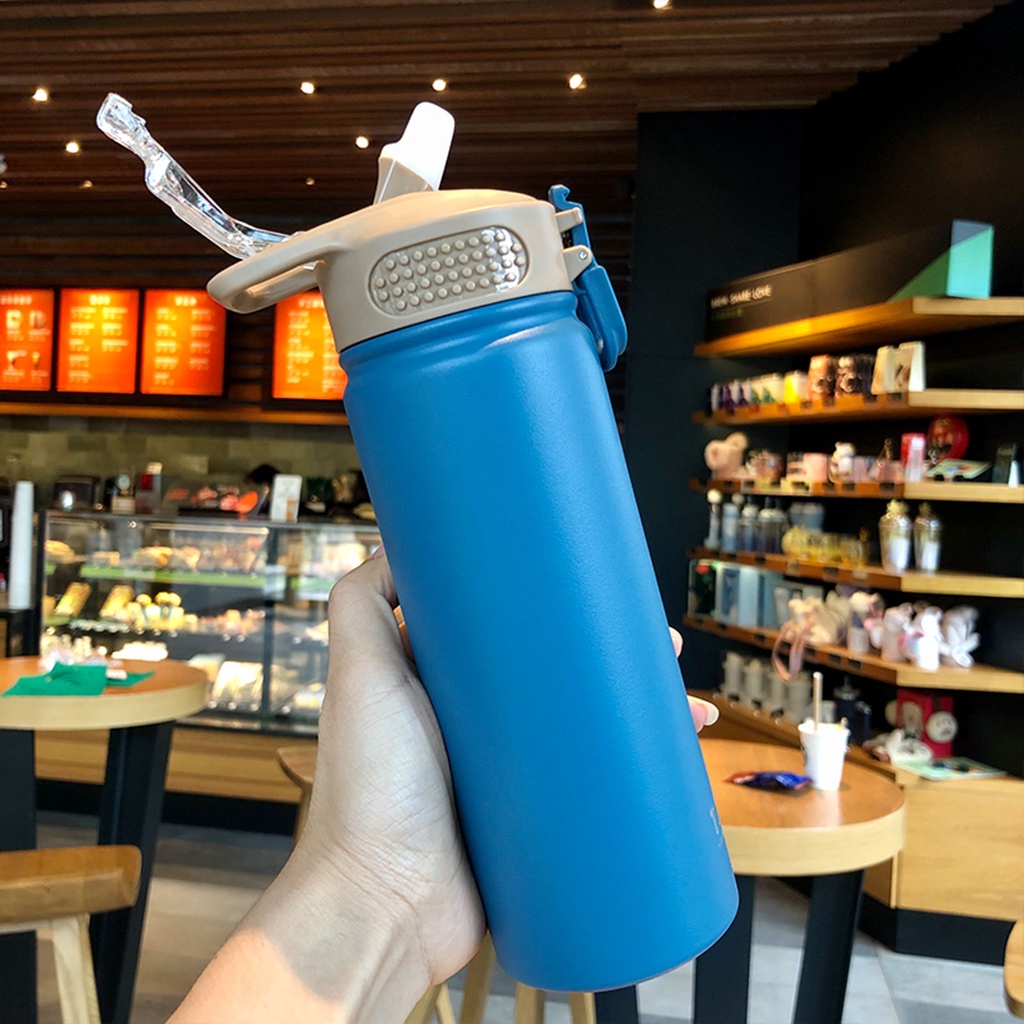 Tyeso Vacuum Insulated Bottle Tumbler Portable Stainless Steel Sport