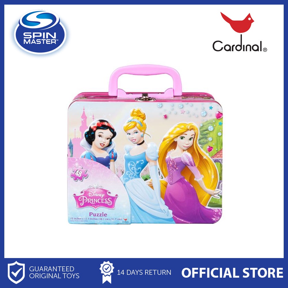 Spin Master Games, Disney Princess - Lenticular 48-piece Puzzle Mini Tin  with Handle | Shopee Philippines