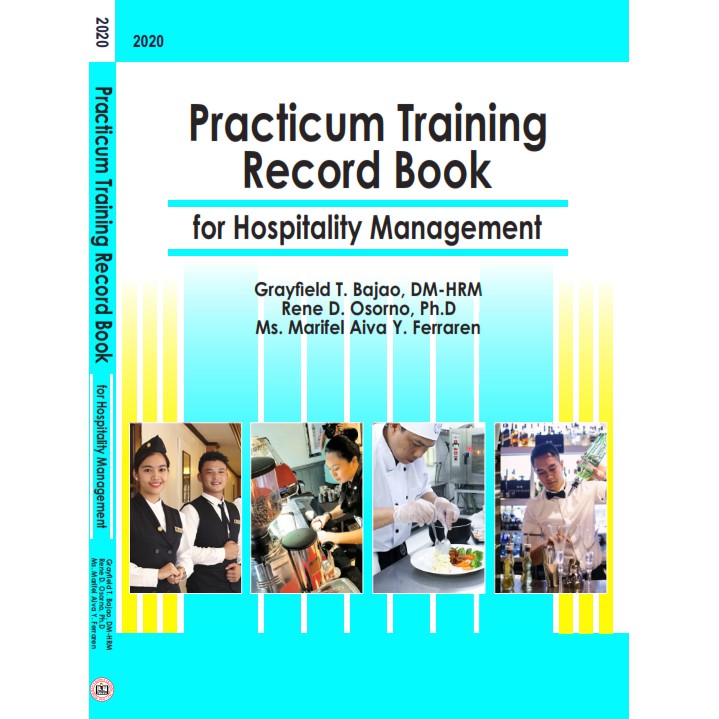 Practicum Training Record Book for Hospitality Management Shopee