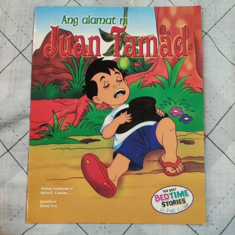 Colored Short Story Book Ang Alamat Ni Juan Tamad Shopee Philippines 7099