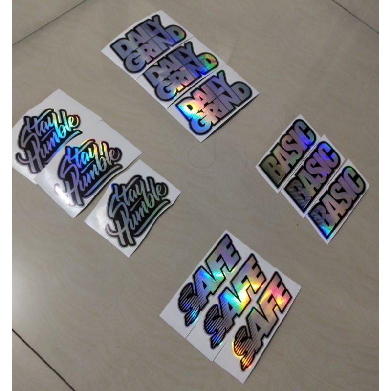 Hologram Sticker For Motorcycle Shopee Philippines