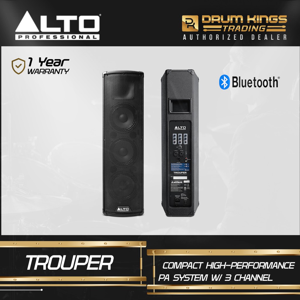 Alto best sale trouper speaker