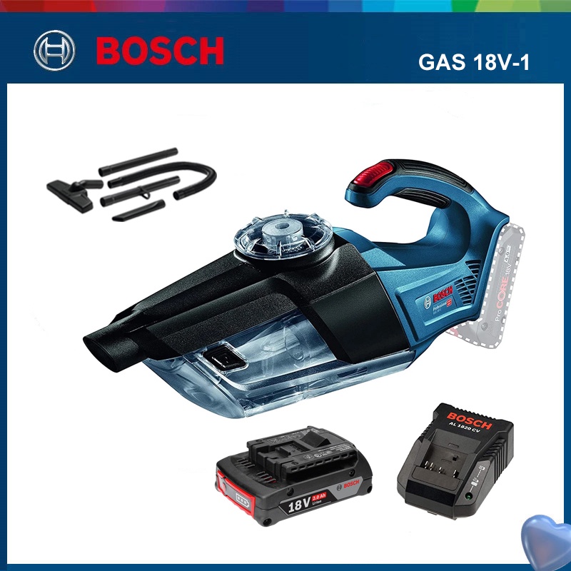 Bosch 18V Cordless Vacuum Cleaner GAS 18V1 Professional Rechargeable