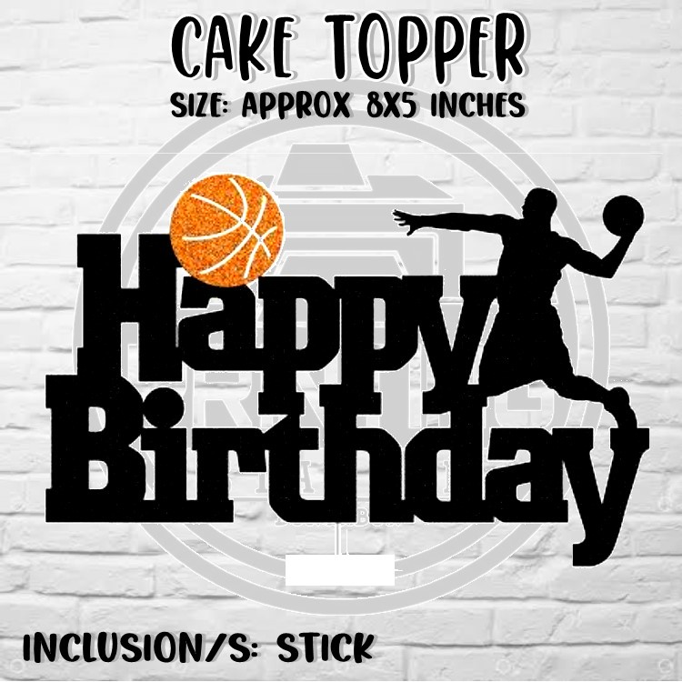 Basketball theme cake topper Shopee Philippines