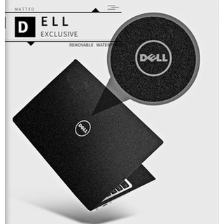 Sticker Laptop DELL Matte black clear 3 Sides Skin 14'' 15.6'' 13 ...