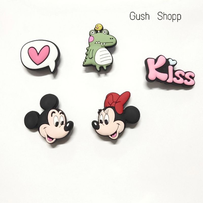 jibbitz Shoe Mount The Cartoon Characters Are Attached To The With