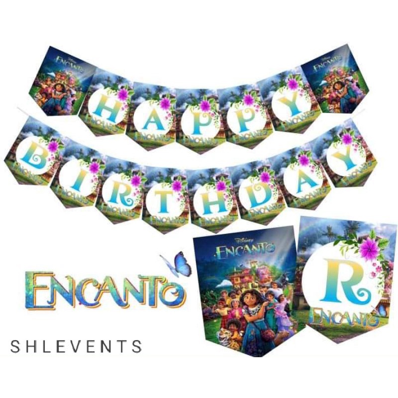 Customize Encanto,Isabella,Camilo,Pepa Birthday Banner Theme | Shopee
