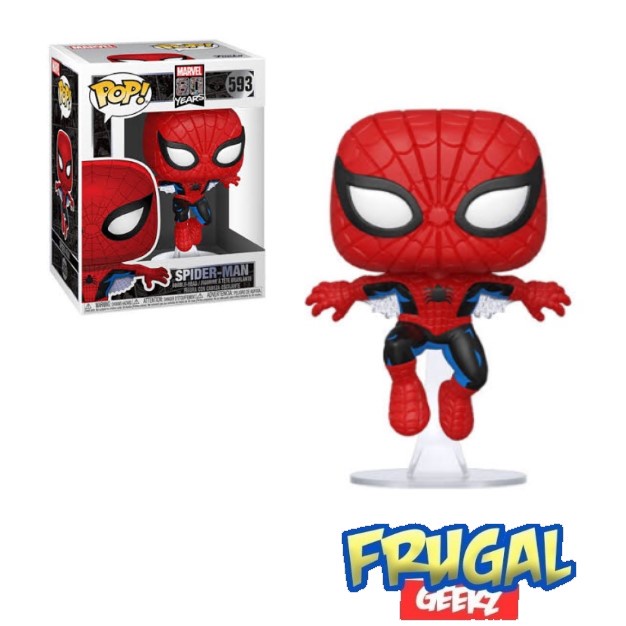 Funko Pop! Marvel 80 Years Spider-Man First Appearance Bobblehead Vinyl ...