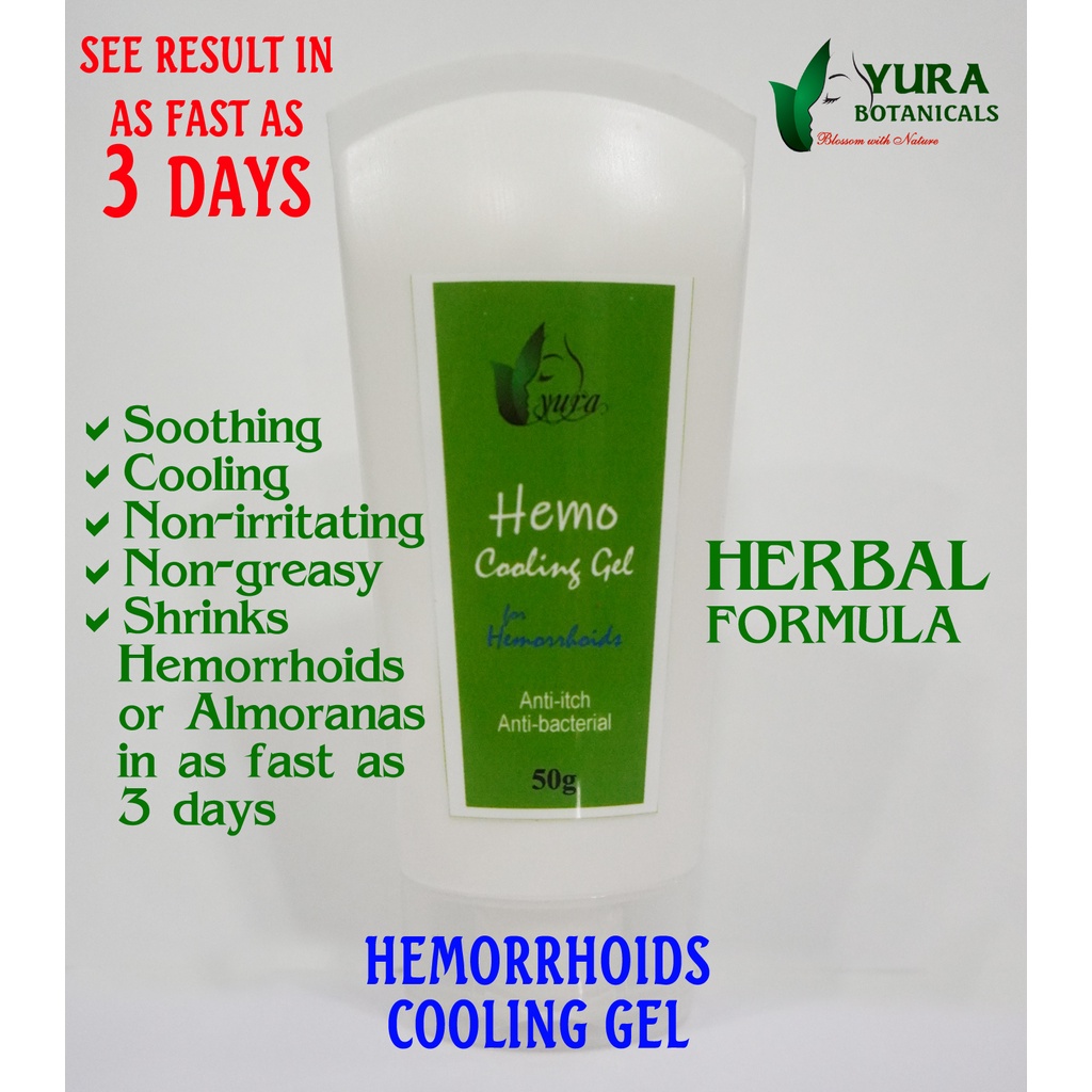 Hemo Cooling Gel for Hemorrhoids soothing antibacterial antiitch for