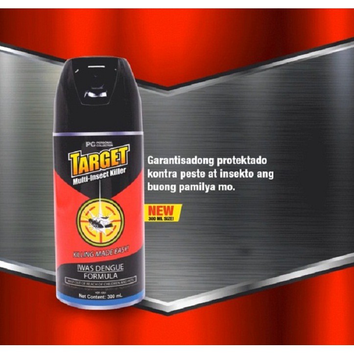 Target MultiInsect Killer (IwasDengue Formula) 300ml Shopee Philippines