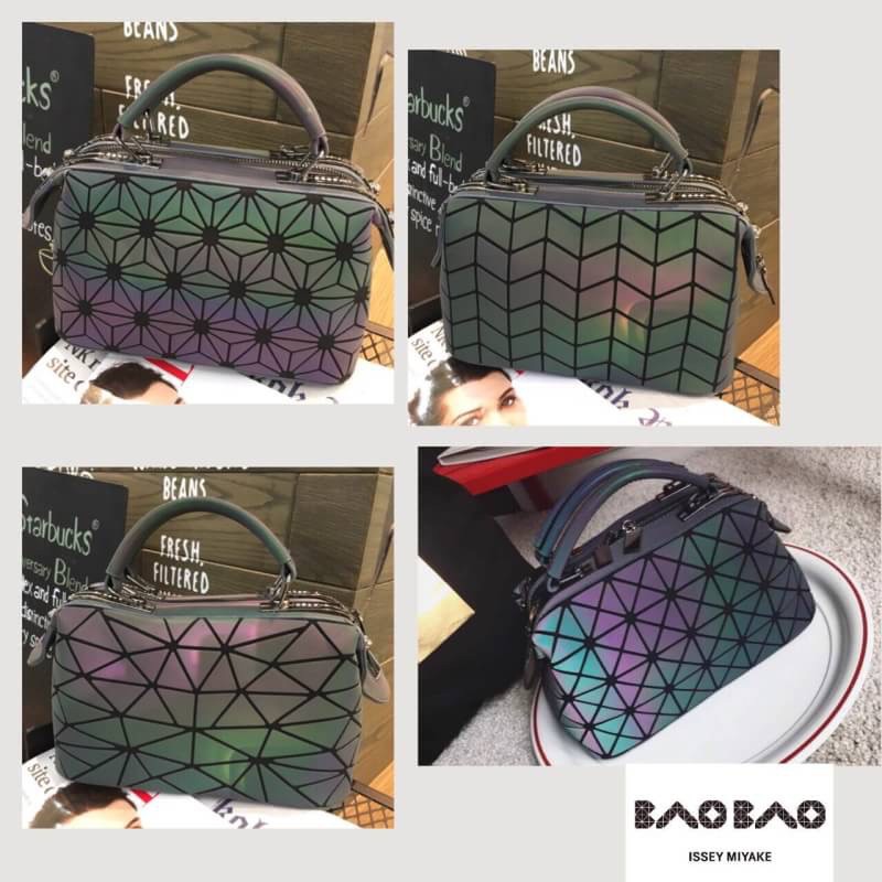 Baobao Inspired Crystal Rainbow 3D Sling Bags (Medium)