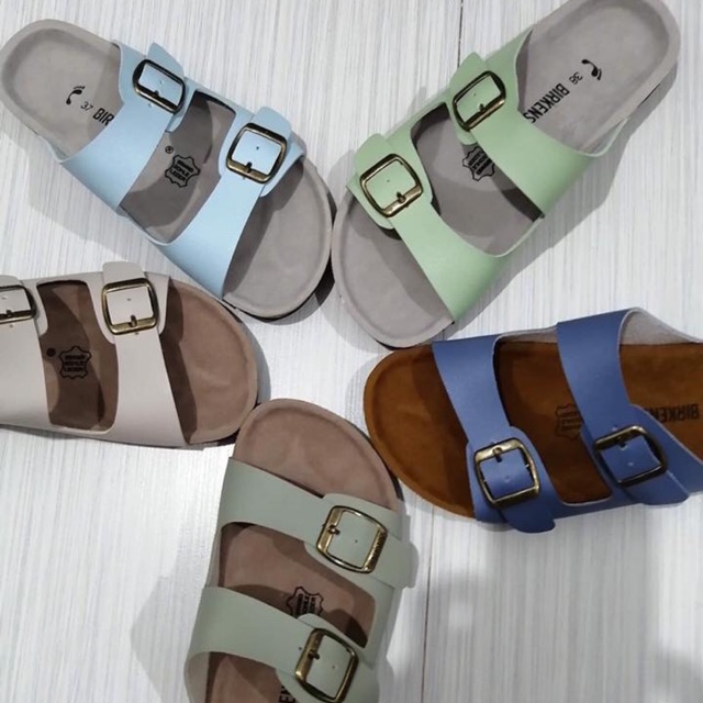 Birkenstock store pastel color