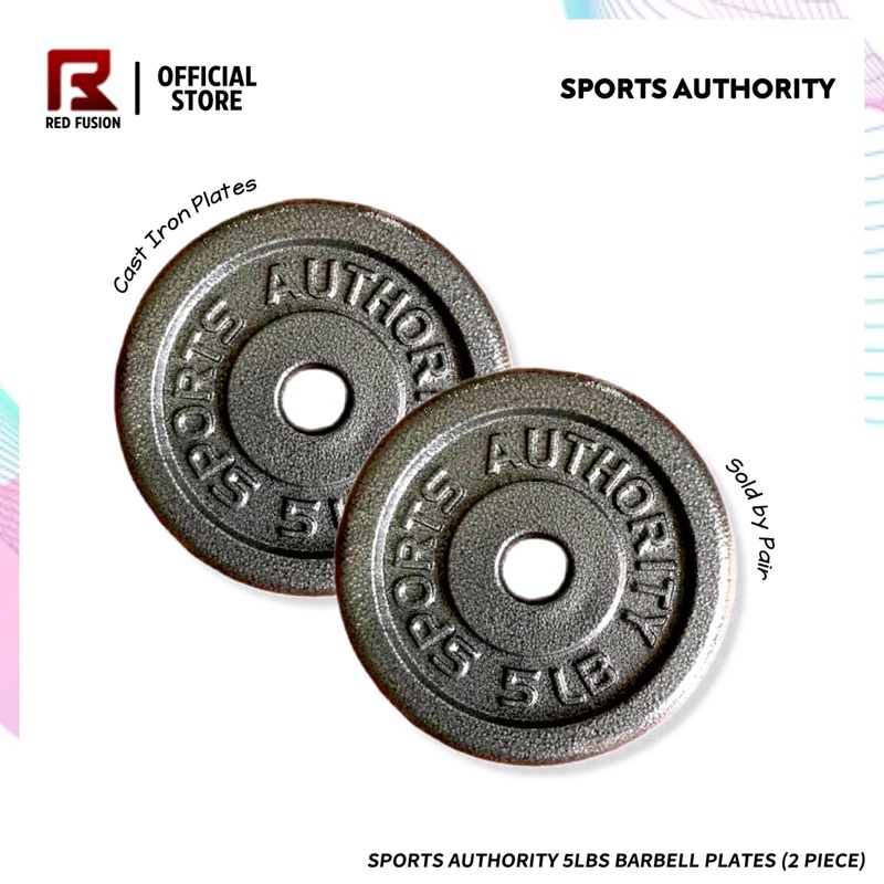 Sports Authority Plates 5lbs (2pcs) Shopee Philippines