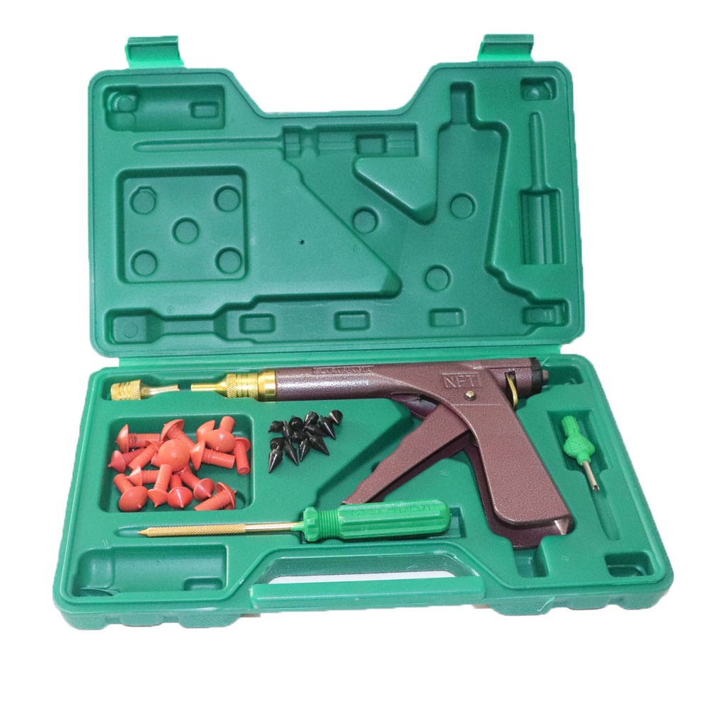 Tire Plugger Tubeless Car Wheel Vacuum Tyre Repair Tool Kit With