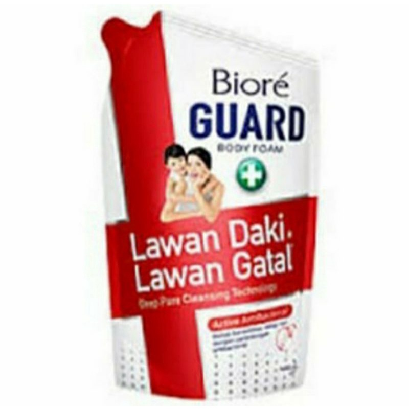 MERAH Biore body foam guard Red refill 400ml | Shopee Philippines