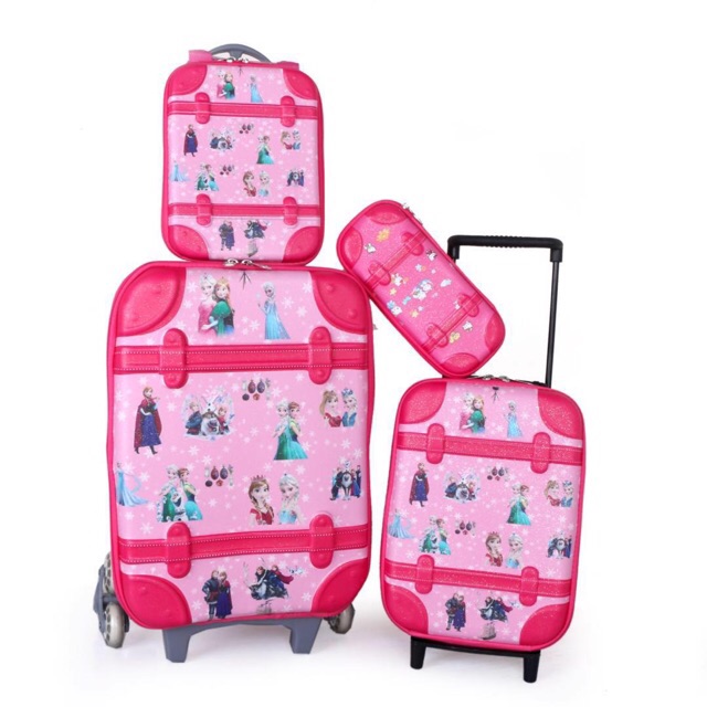 COD Kids 4in1 Trolley Bag School Bag Shopee Philippines